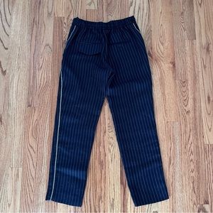 Zadig & Voltaire Navy Myrtille Porta Stripes Pull-On Pants 34 XS